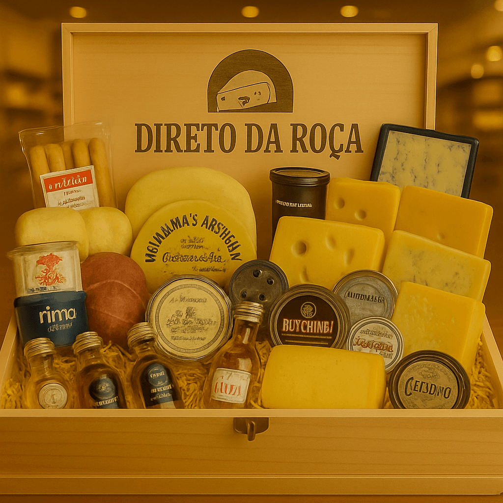 PROMOÇÃO DE ANIVERSÁRIO! - Baú Especial - Os Melhores Queijos Artesanais de Minas Gerais